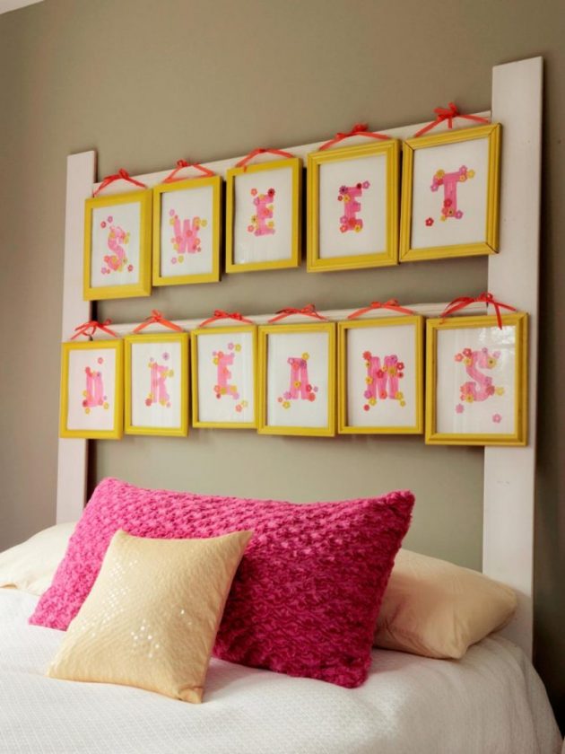 19 Most Attractive DIY Headboard Designs To Cheer Up The Kids Room