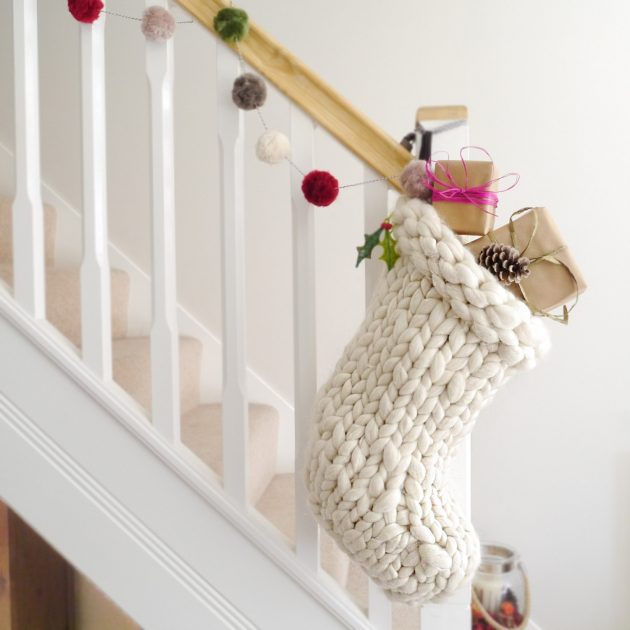 15 Adorable Handmade Christmas Stockings To Decorate Your Mantelpiece With