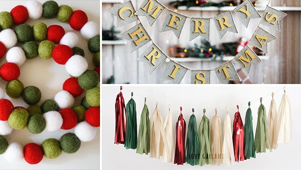 15 Amazing Handmade Christmas Garland Designs You’re Gonna Love