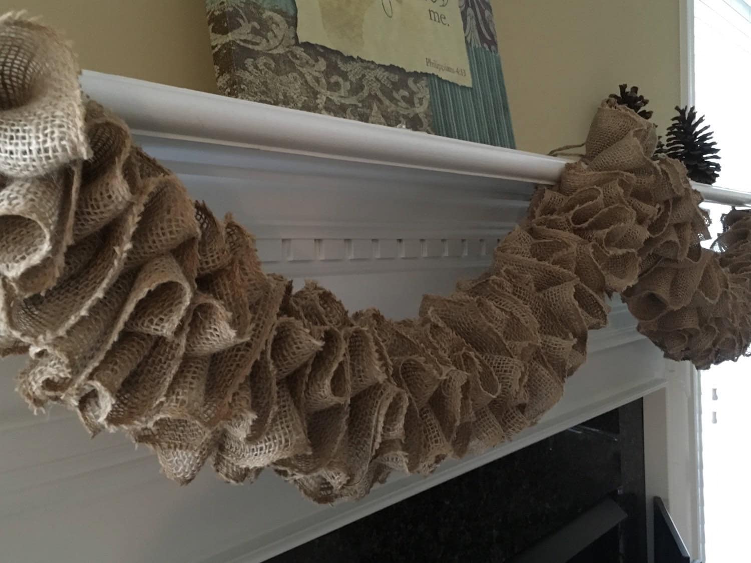 Burlap Garland Burlap Garland