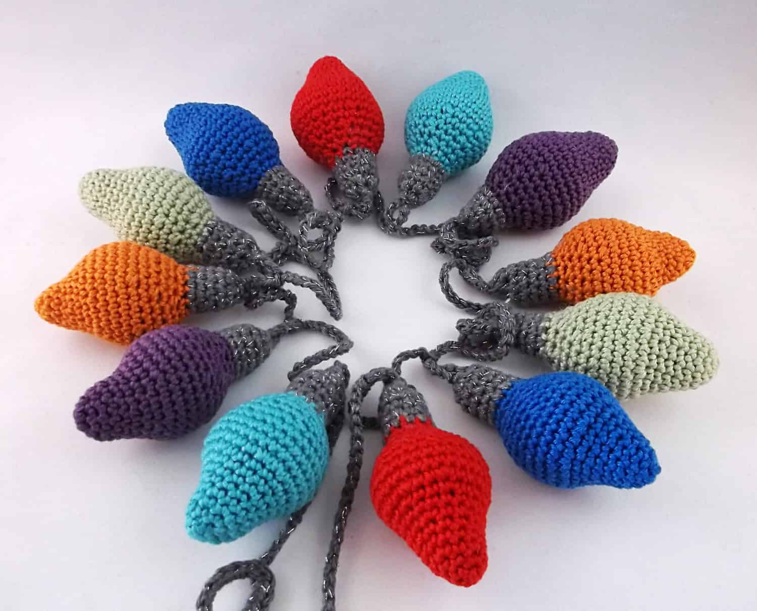 Crochet christmas lights Crochet christmas lights