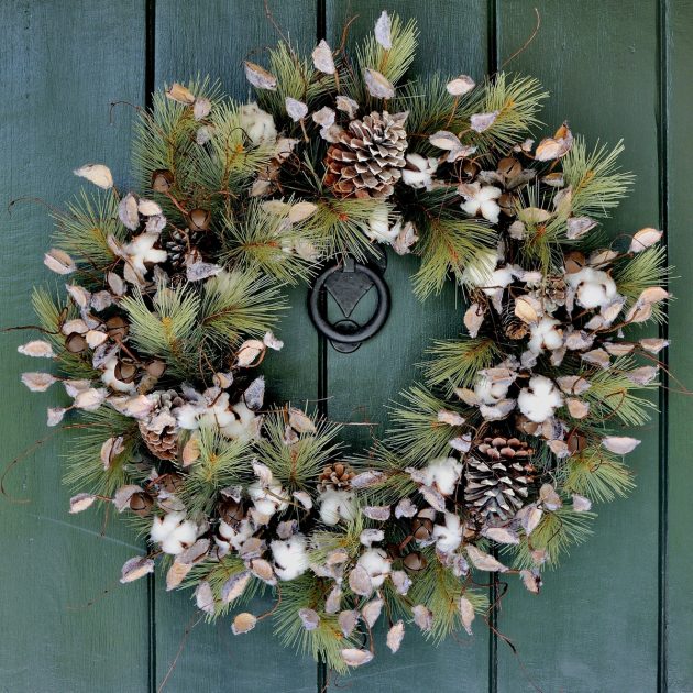 16 Charming Handmade Winter Wreath Designs Your Front Door Lacks