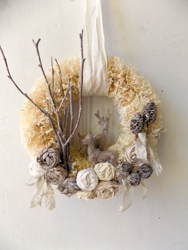 16 Charming Handmade Winter Wreath Designs Your Front Door Lacks