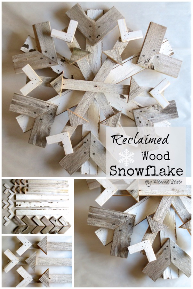 15 Resourceful DIY Snowflake Decor Projects For The Winter