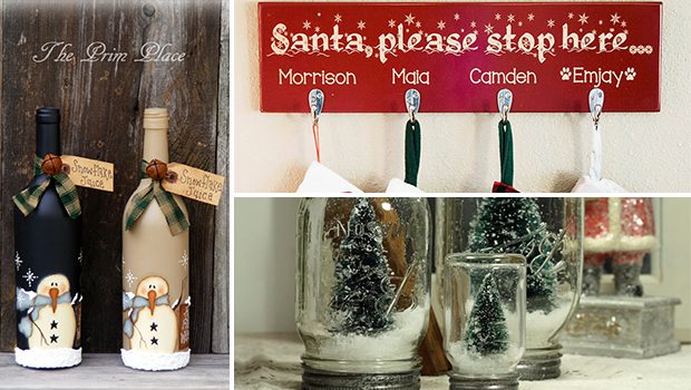 16 Pretty Handmade Christmas Decoration Ideas You Can Take Ideas From