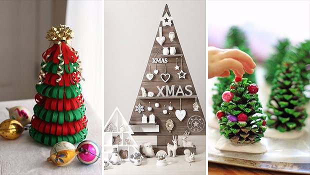17 Cute DIY Ideas For An Alternative Christmas Tree Decoration