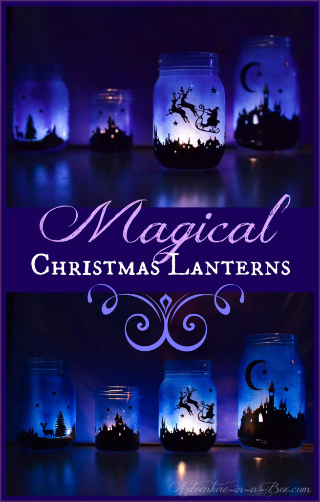 17 Marvelous DIY Christmas Luminaries That You Must Craft