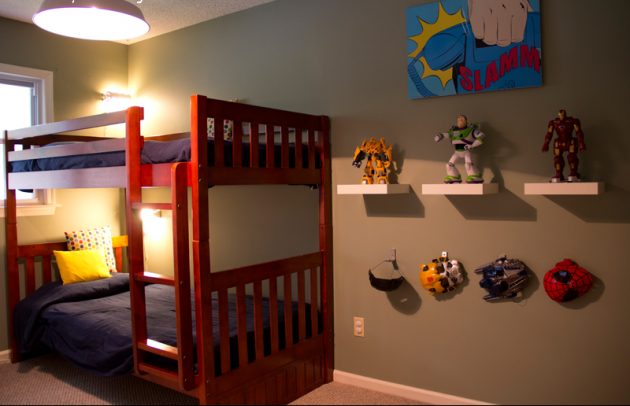 18 Astounding Superhero Themed Kids Room Designs That Everyone Need To See