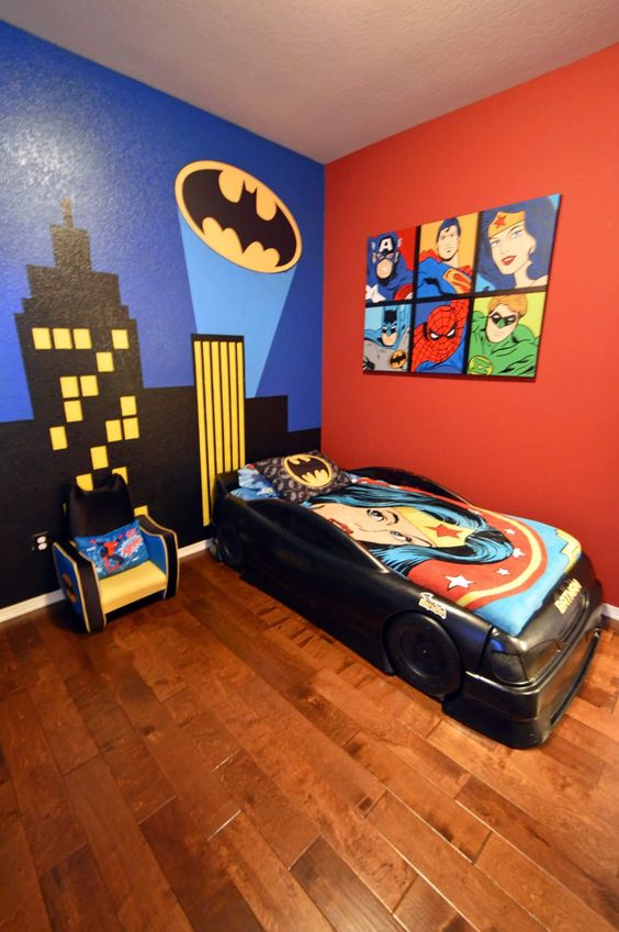 room superhero astounding themed everyone need designs kids source