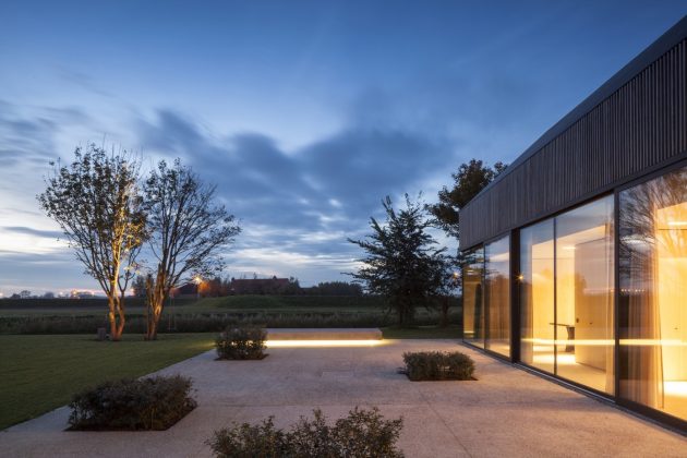 DBB Residence by Govaert & Vanhoutte Architects in Knokke, Belgium