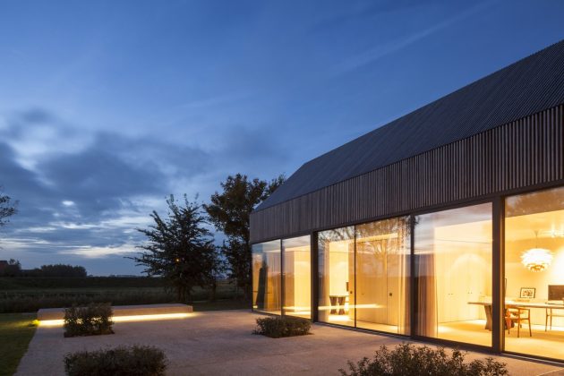 DBB Residence by Govaert & Vanhoutte Architects in Knokke, Belgium