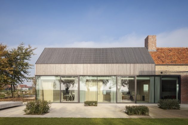 DBB Residence by Govaert & Vanhoutte Architects in Knokke, Belgium