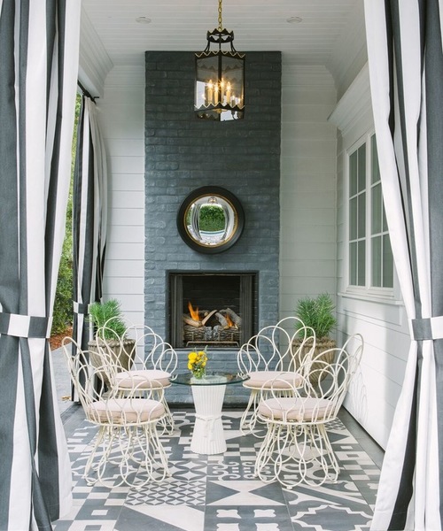 Fire Pits and Outdoor Fireplaces We Want to Warm Up By