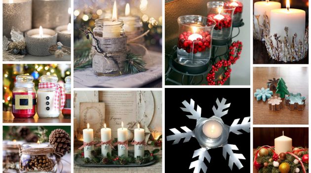 Top 22 Most Extravagant DIY Christmas Candles That Everyone Can Make