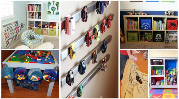 16 Extremely Helpful Ideas For Organizing Child’s Room