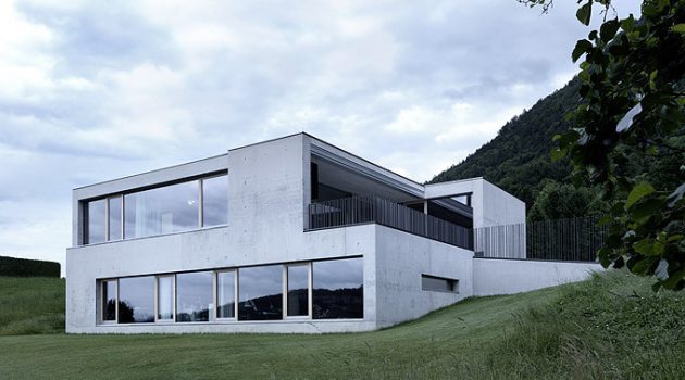 Germann House by marte.marte Architekten in Feldkirch, Austria