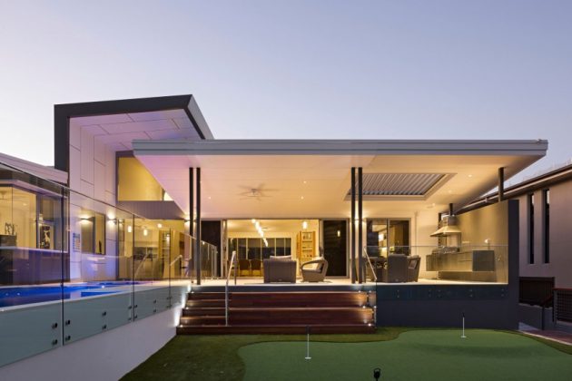 The Golf House by Studio 15b in Brisbane, Australia