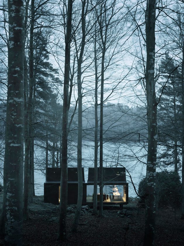 The VIPP Shelter by VIPP in Denmark Is a Stunning Prefab Getaway