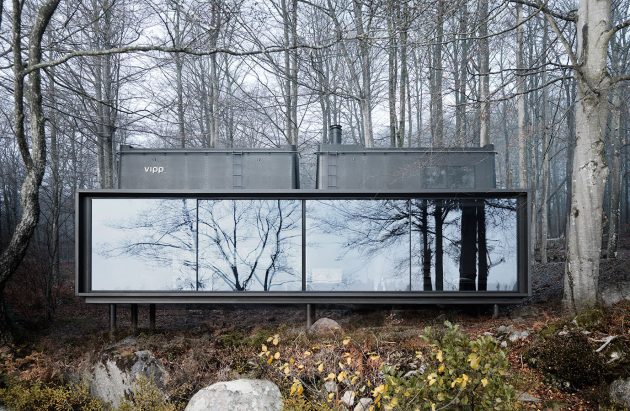 The VIPP Shelter by VIPP in Denmark Is a Stunning Prefab Getaway