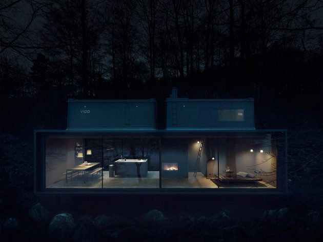 The VIPP Shelter by VIPP in Denmark Is a Stunning Prefab Getaway