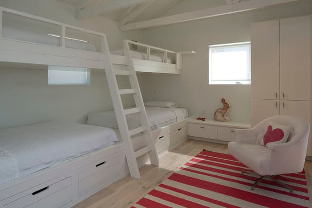 17 Dream-like White Bunk Bed Designs That Are Desire Of Every Child