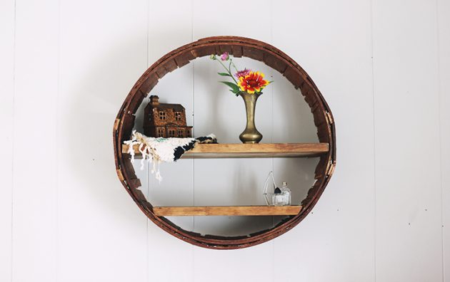17 Remarkable DIY Round Shelf Designs To Adorn Your Empty Walls