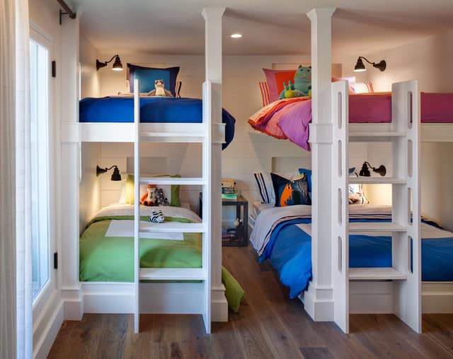 17 Dream-like White Bunk Bed Designs That Are Desire Of Every Child