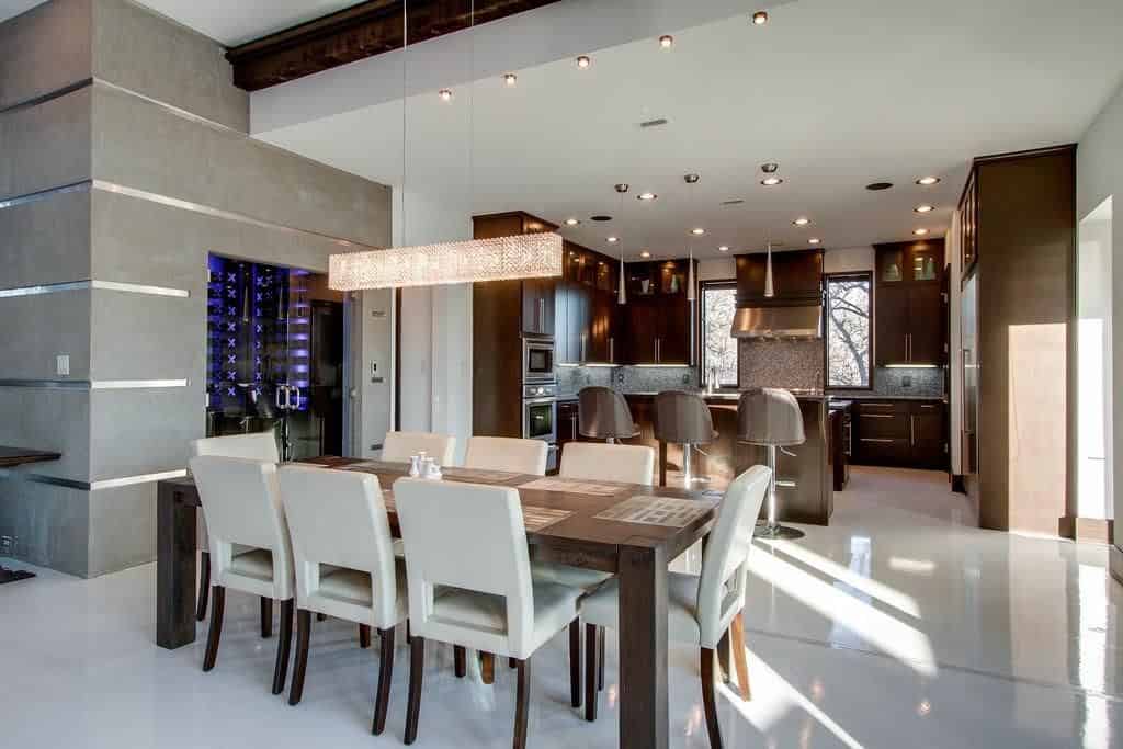 17 Divine Dining Room Designs With Concrete Flooring 17 Divine Dining Room Designs With Concrete Flooring