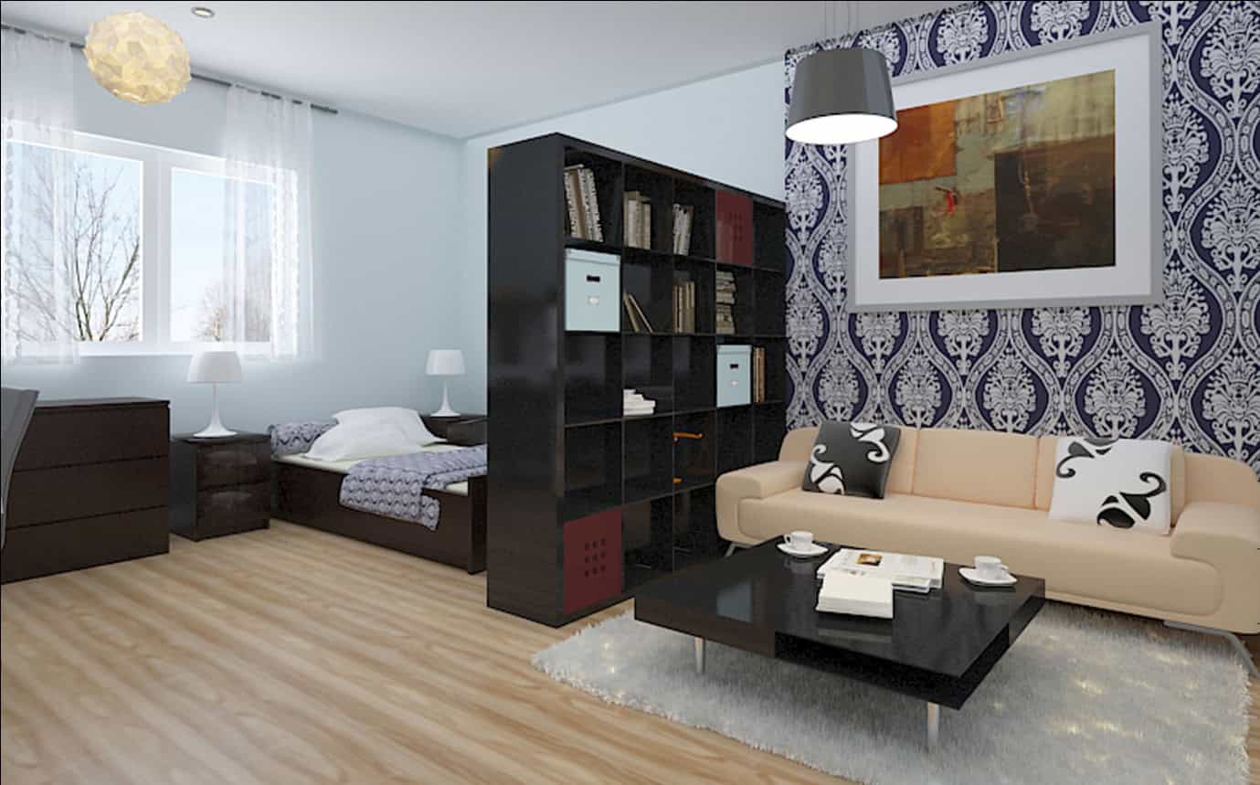 10 Big Decorating Ideas For Small Apartments modern-shelving-units-and-storage-cabinets-for-small-spaces