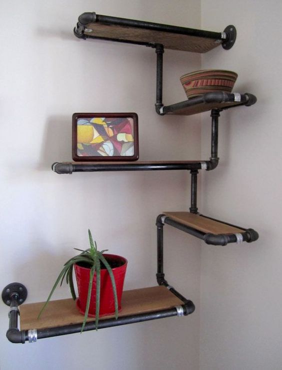 16 Diy Corner Shelf Designs To Use, Making Corner Shelves