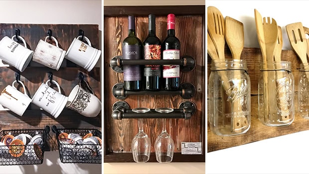 15 Amazing Handmade Reclaimed Wood Additions To Your Kitchen