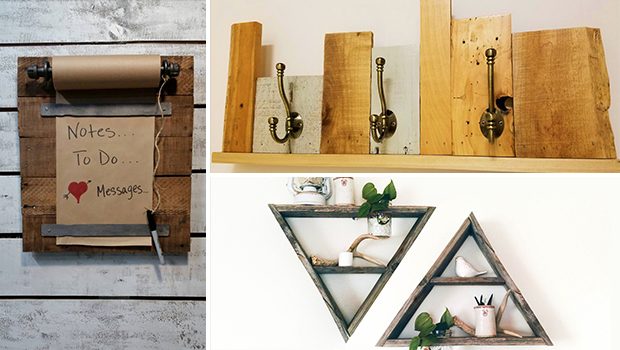 15 Amazing Reclaimed Wood Storage And Organization Ideas
