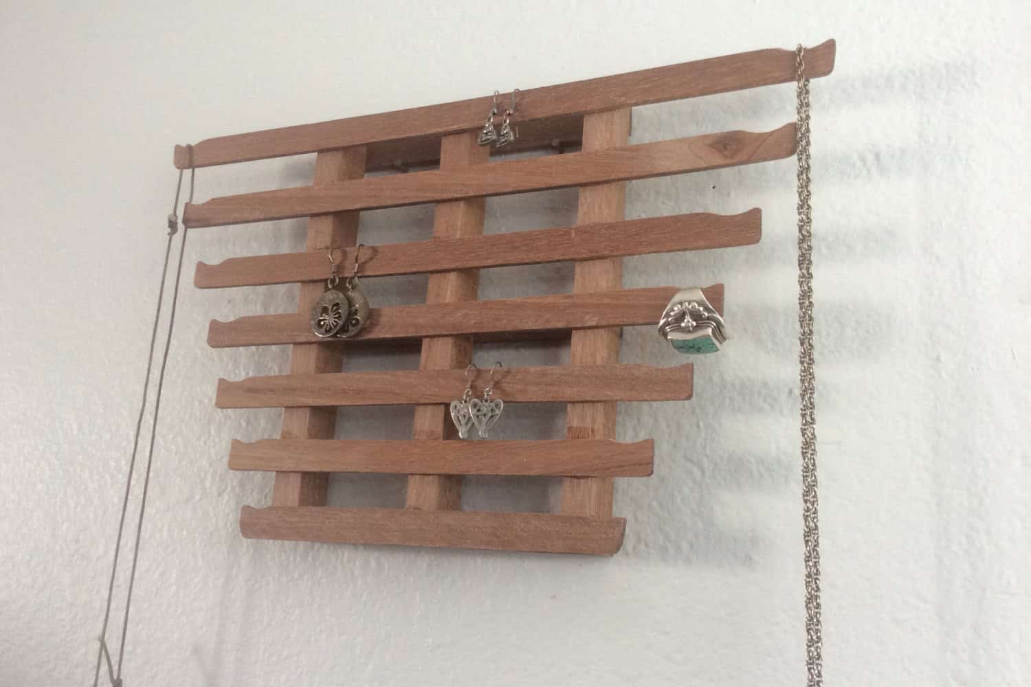 Jewelry Hanger – Reclaimed Wood Storage and Organization Jewelry Hanger – Reclaimed Wood Storage and Organization