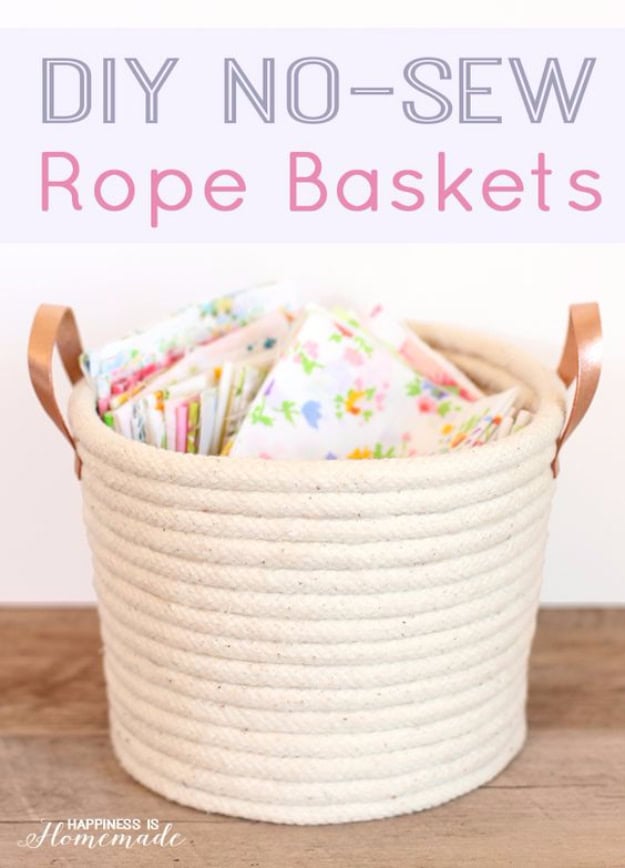 15 Chic DIY Basket Crafts That Will Certainly Be Of Purpose To You