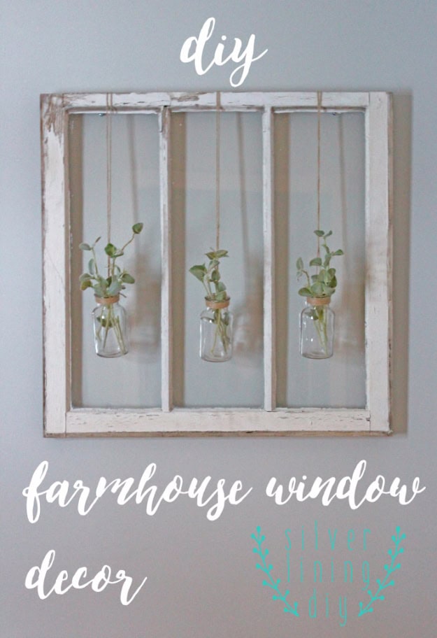 15 Creative DIY Farmhouse Decor Projects For A Rustic Look ...