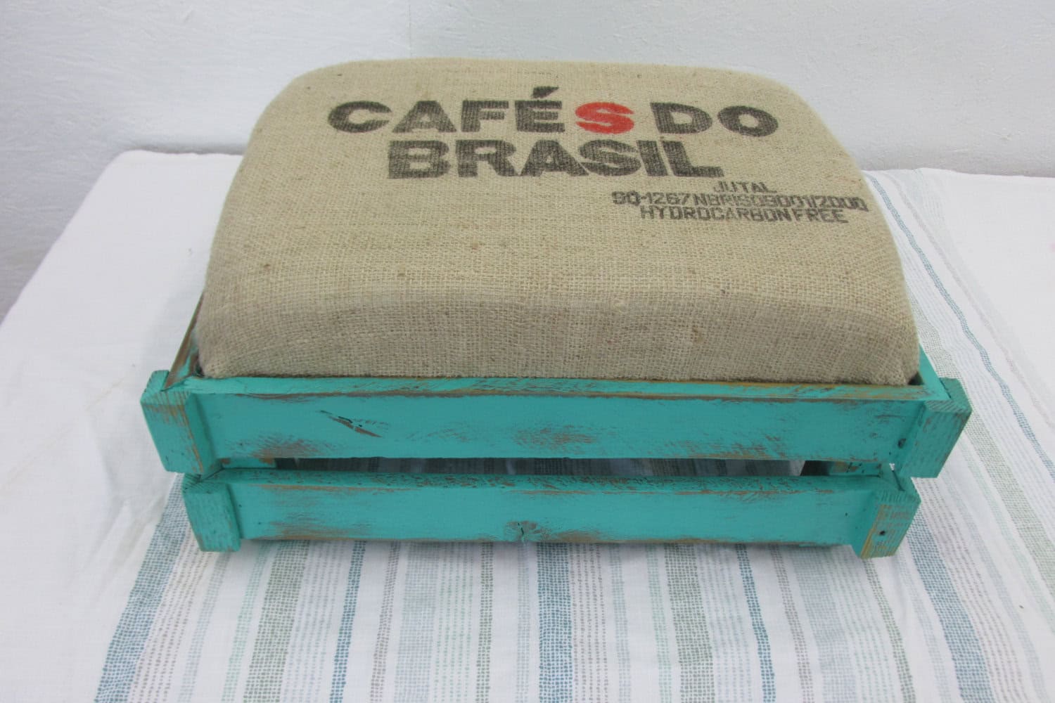 Shabby Chic Footstool Shabby Chic Footstool