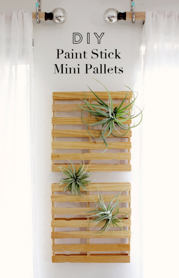 15 Fun And Easy DIY Paint Stick Ideas To Spice Up Your Home Decor