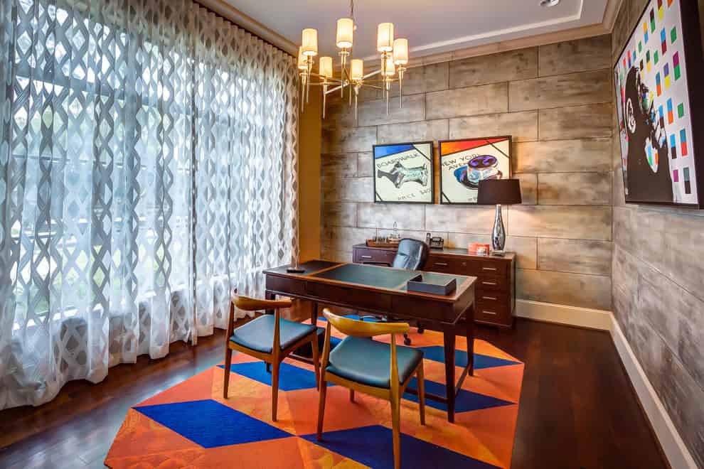 Mid-Century Modern Home Office