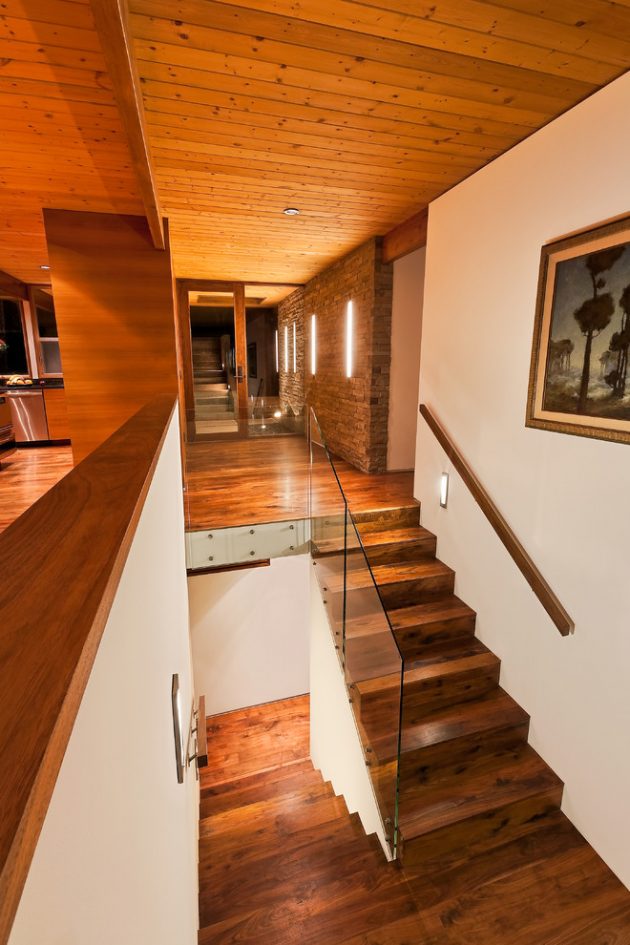 15 Outstanding Mid Century Modern Staircase  Designs