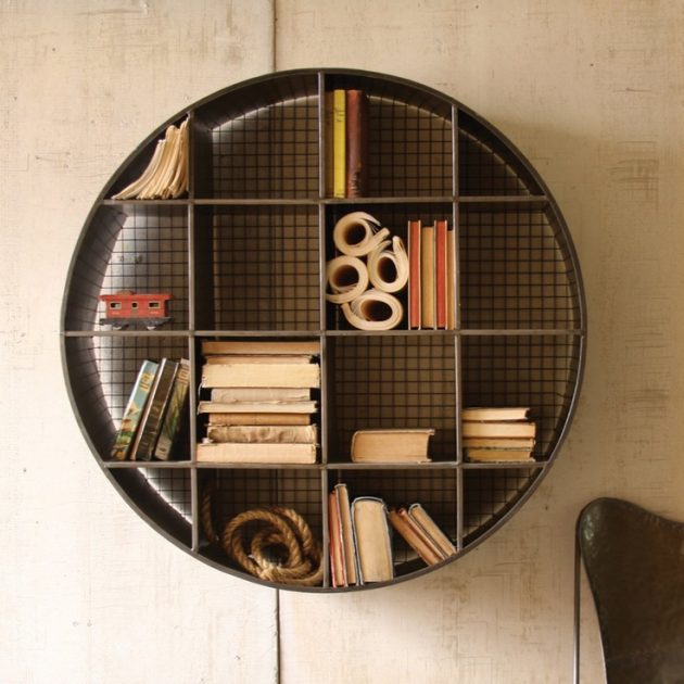 17 Remarkable DIY Round Shelf Designs To Adorn Your Empty Walls