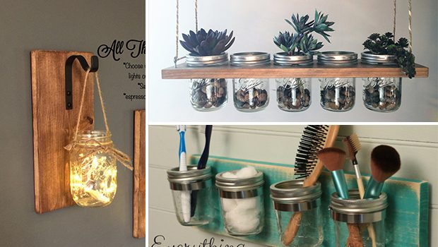 16 Impressive Handmade Mason Jar Crafts To Show Off Your Creative Side