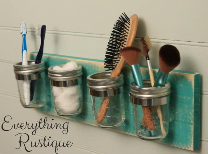 Mason Jar Organizer Mason Jar Organizer