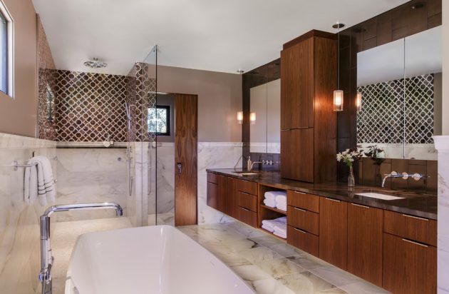 16 Inspirational Mid-Century Modern Bathroom Designs