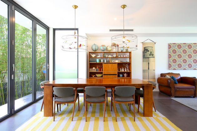 17 Stunning Mid Century Modern Dining, Mid Century Modern Dining Room Decor Ideas
