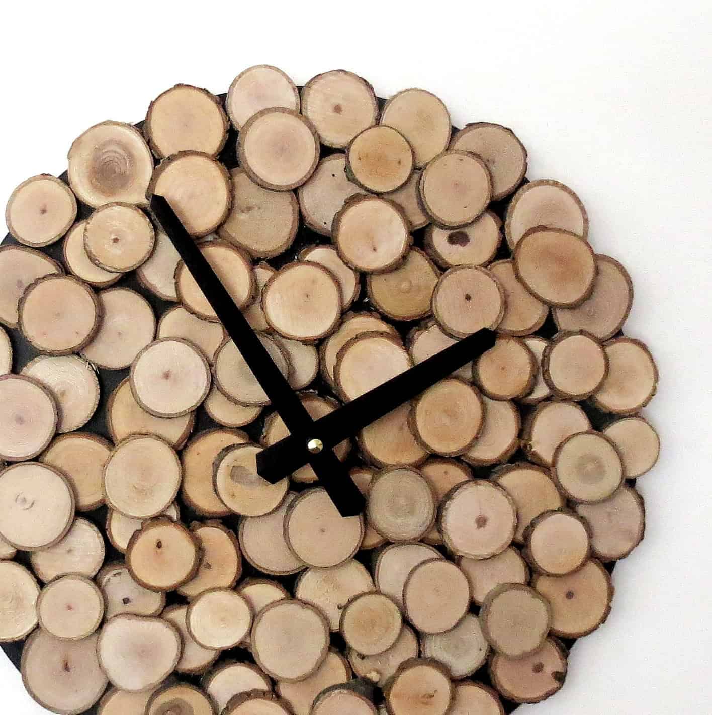 Unique Wood Wall Clock
