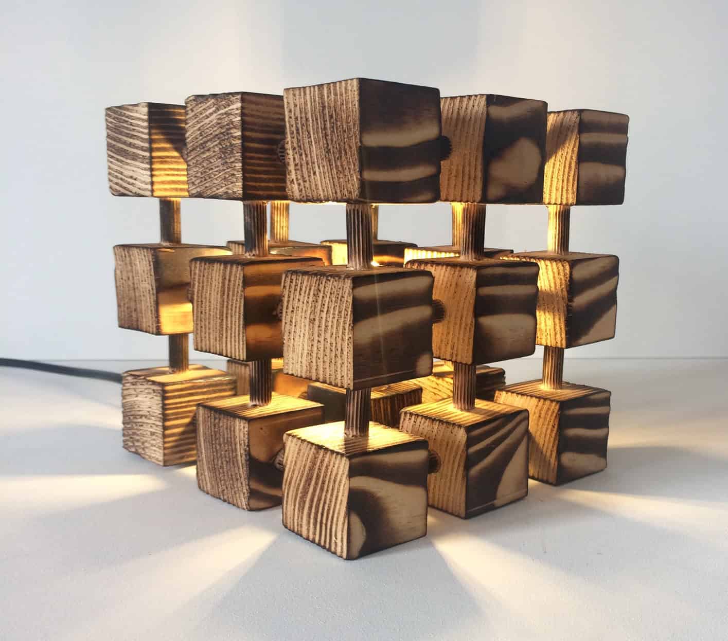 Unusual Wooden Table Lamp Unusual Wooden Table Lamp