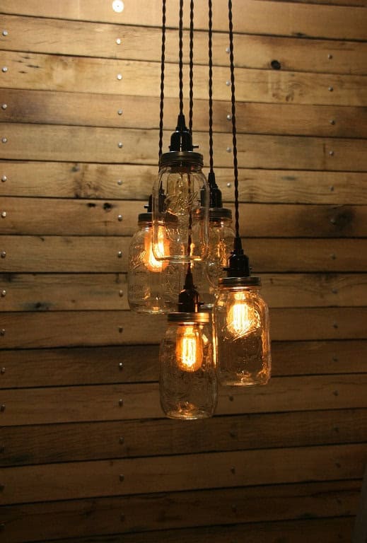 20 Amazing Handmade Mason Jar Lighting Designs You Need To Try
