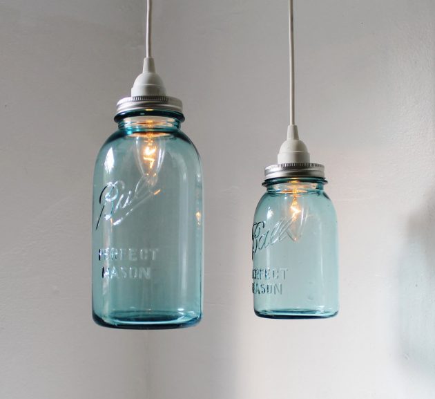 20 Amazing Handmade Mason Jar Lighting Designs You Need To Try