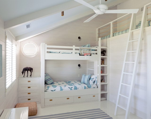 17 Dream-like White Bunk Bed Designs That Are Desire Of Every Child
