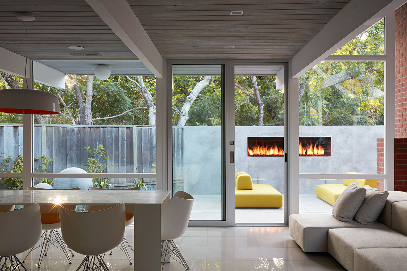 Mountain View Double Gable Eichler Remodel by Klopf Architecture